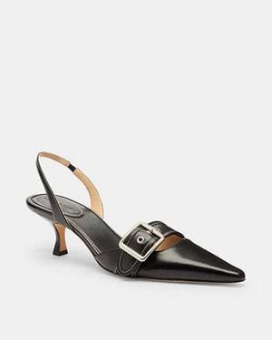 COACH Margot Slingback - Black