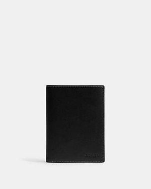 COACH Leather Document Case - Black