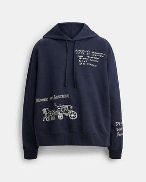 COACH Sudadera - Azul