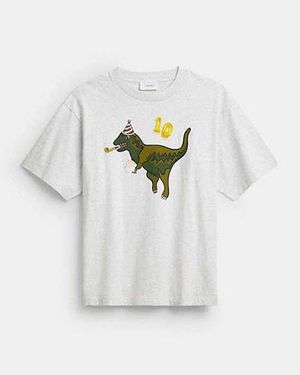 COACH Rexy 10Th Birthday Relaxed T-Shirt - Black