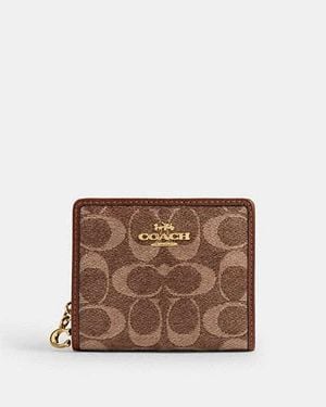 COACH Snap Wallet - Black