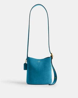 COACH Bleecker Bucket Bag 21 in Black | Lyst UK