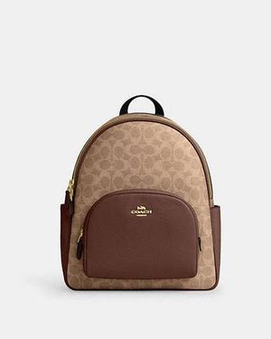 COACH Court Backpack - Brown