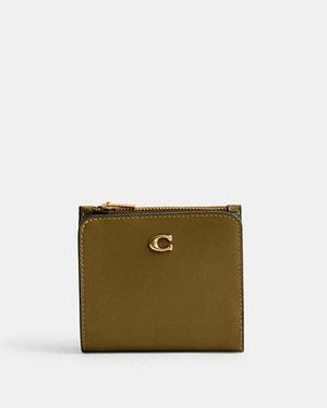 COACH Essential Slim Billfold Wallet - White