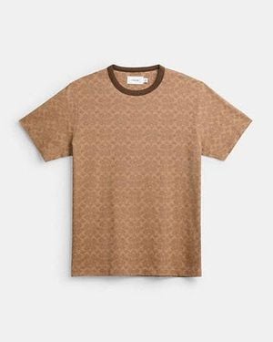 COACH Signature T-Shirt - Black