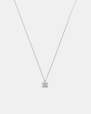 COACH Rogue Pendant Necklace - Black
