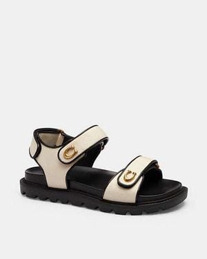 COACH Brynn Sandal - Black