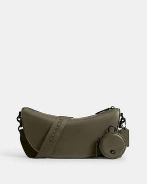 COACH Hall Soft Sling Bag - Black