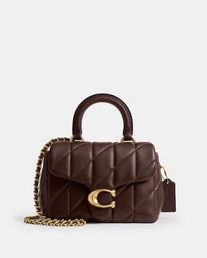 COACH Tabby Handtasche Mit Steppmuster Für Frauen - Schwarz