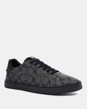 COACH Clip Low Top Trainer - Black