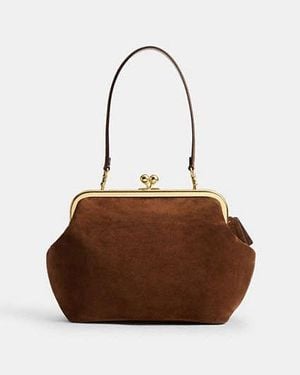COACH Kisslock Frame Bag 27 - Black