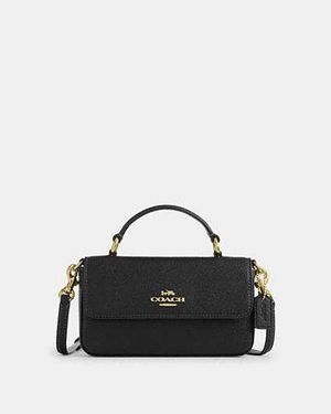 COACH Mini Josie Top Handle Bag - Black