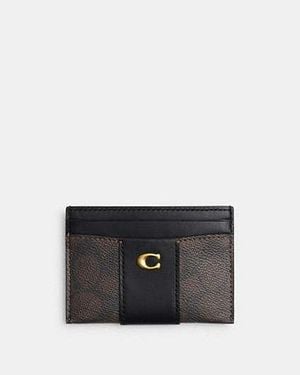 COACH Essential Card Case - Black