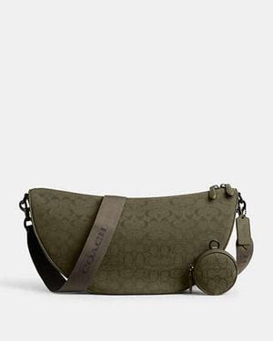 COACH Hall Soft Sling Bag 45 - Green