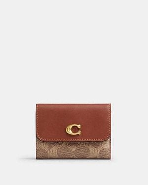 COACH Essential Card Holder Wallet - Black