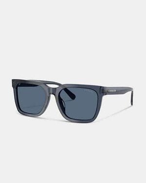 COACH Quadratische Sonnenbrille Für Frauen - Schwarz