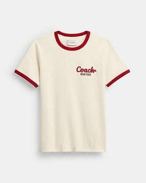 COACH New Year Ringer T-Shirt - Black