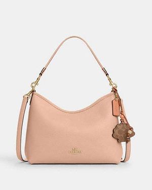 COACH Laurel Shoulder Bag With Shell Charm - Black