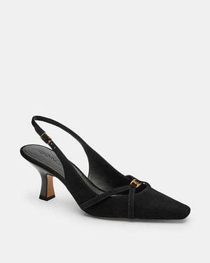 COACH Rowyn Slingback - Black