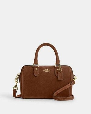 COACH Mini Rowan Crossbody Bag - Black