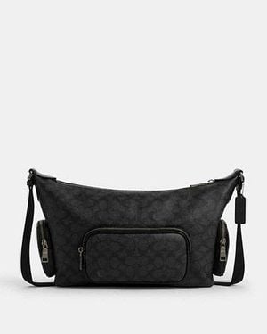 COACH Finn Crossbody Bag With Pockets - Black