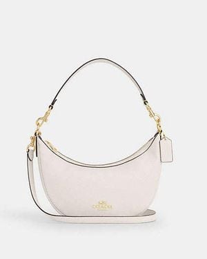 COACH Bolso Tote Aria En Blanco - Negro