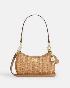 COACH Minibolso Cruzado Teri - Negro