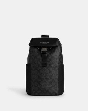 COACH Sacoche Racer Exclusive - Noir