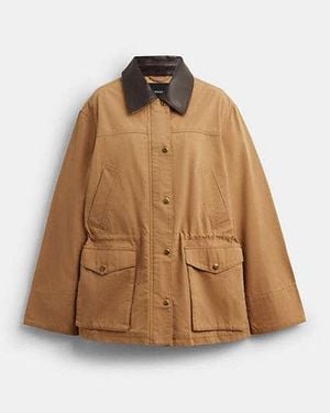 COACH Barn Jacket - Brown