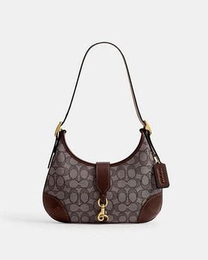 COACH Borsa Hobo Hamptons - Nero