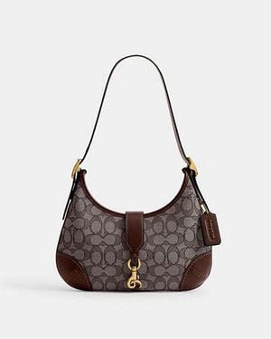 COACH Hamptons Hobo Bag - Black