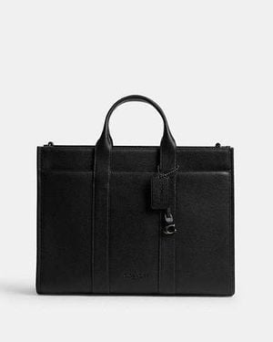 COACH Bolso tote Wesley - Negro