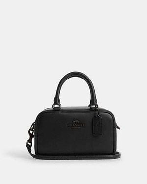 COACH Satchel Crossbody - Black