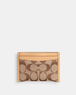 COACH Essential Card Case - Black