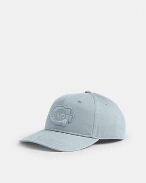 COACH Gorra De Béisbol Con Borde Plano Soho - Negro