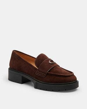 COACH Leah Loafer - Black