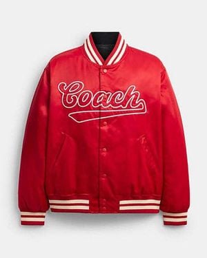 COACH Reversible Souvenir Jacket - Red
