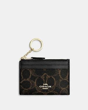 COACH Mini Id Case - Black
