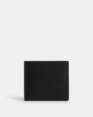 COACH Coin Wallet - Black