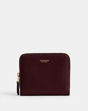 COACH New York Billfold Wallet - Red