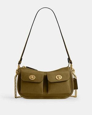 COACH Bolso Twin Turnlock Waverly - Negro