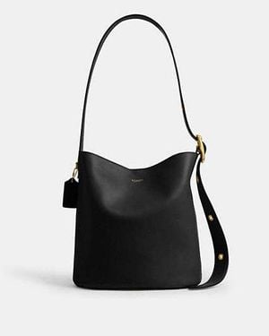 COACH Bolso Bucket Bleeker - Negro