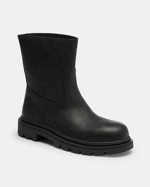 COACH Work Boot - Black
