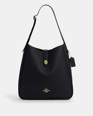 COACH Hadley Large Shoulder Bag - Black