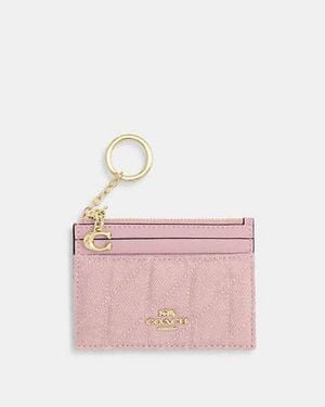 COACH Mini Id Case - Black