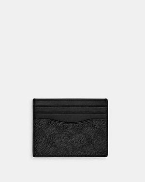 COACH Card Case - Black