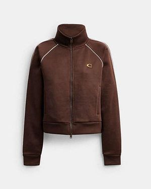 COACH Full Zip Track Jacket - Black