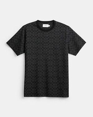 COACH Signature T-Shirt - Black