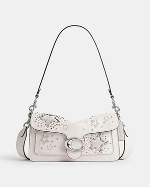 COACH Tabby Shoulder Bag 26 With Celestial Embroidery - Black