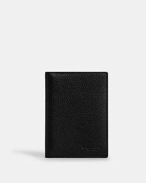 COACH Porta Carte Di Credito E Passaporto - Nero